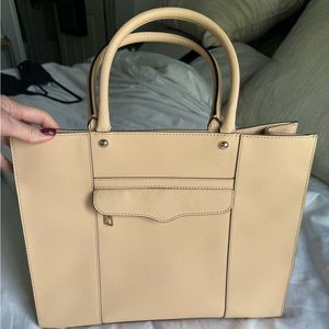 Rebecca Minkoff Large Saffiano Leather Tote